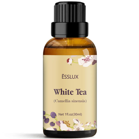 White Tea Essential Oil, Aromatherapy Essential Oils for Diffuser, Massage, Soap, Candle Making, Home Fragrance, 30 Ml